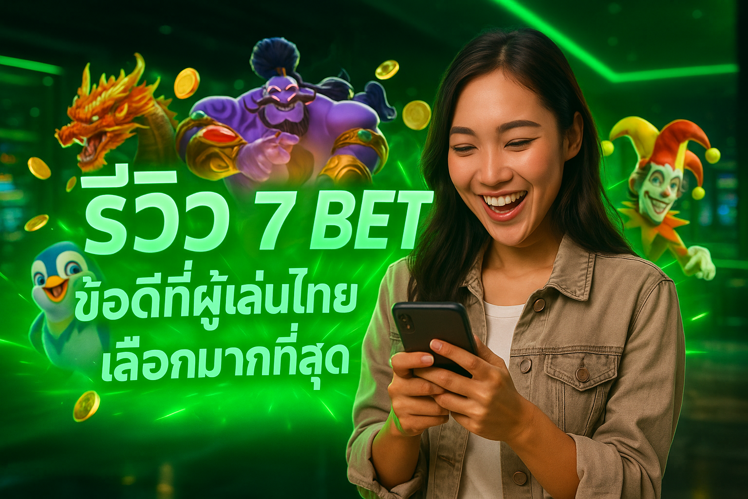 รีวิว 7 BET ข้อดีที่ผู้เล่นไทยเลือกมากที่สุด