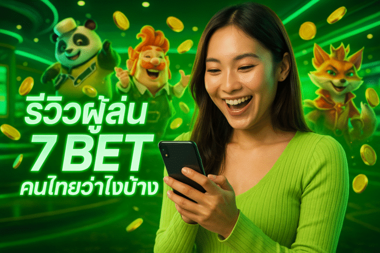 รีวิวผู้เล่น 7 BET คนไทยว่าไงบ้าง