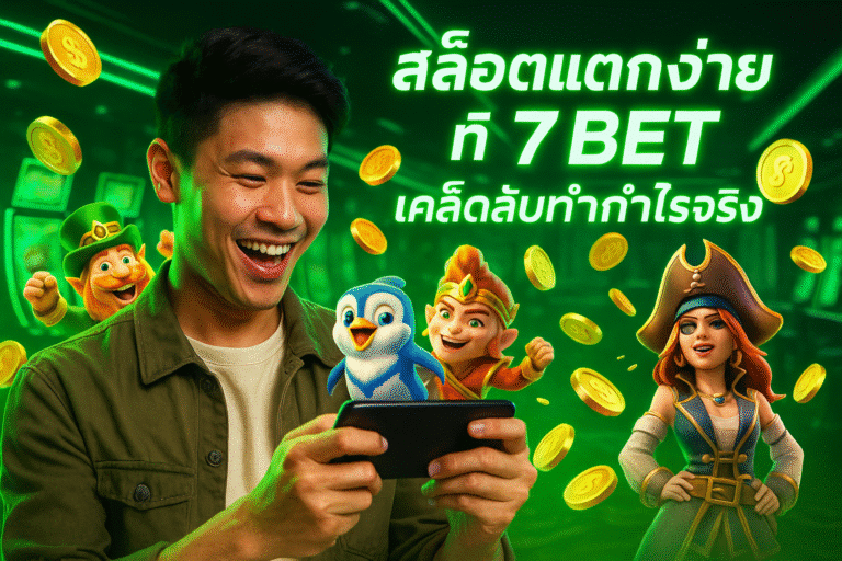 สล็อตแตกง่ายที่ 7 BET เคล็ดลับทำกำไรจริง