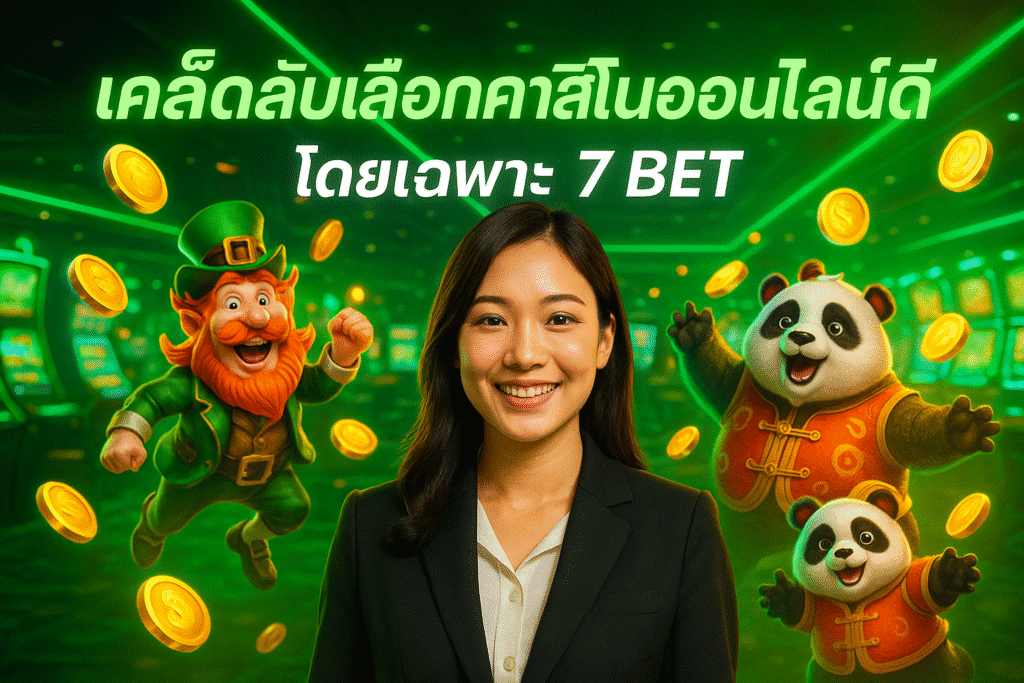 เคล็ดลับเลือกคาสิโนออนไลน์ดี โดยเฉพาะ 7 BET