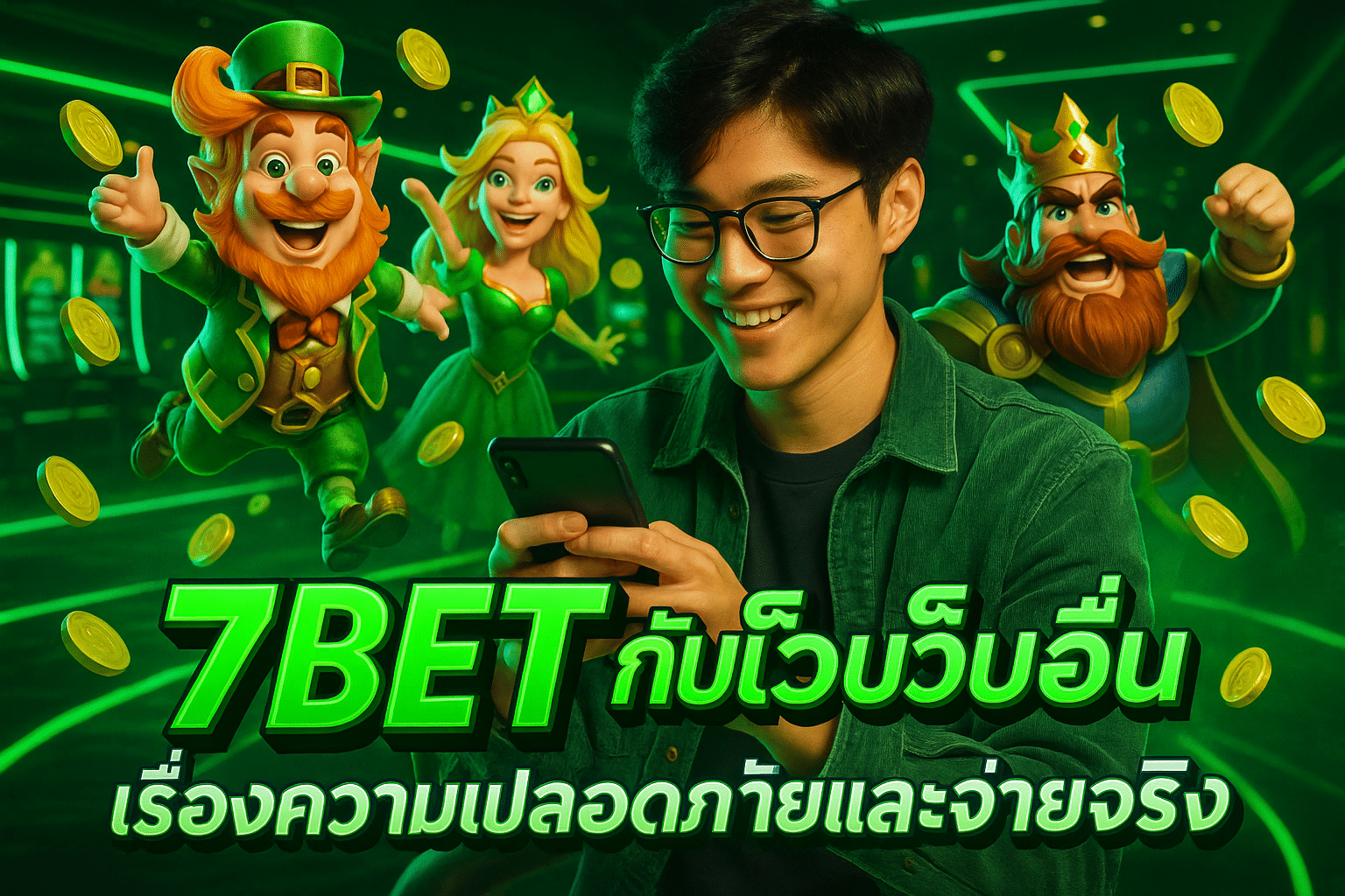 7 BET กับเว็บอื่น เรื่องความปลอดภัยและจ่ายจริง